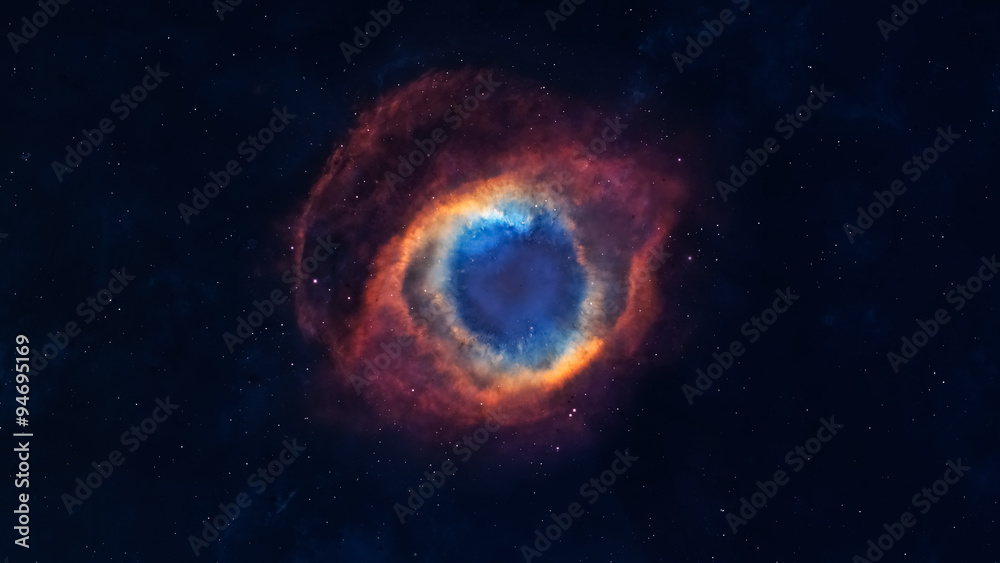Beautiful Nebula and Deep sky Object. Elements of this image furnished by NASA - obrazy, fototapety, plakaty 