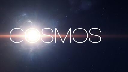 Wall Mural - sunflafe beautiful background in deep space. elements of this image furnished by nasa