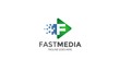 Fast Media - Letter F Logo