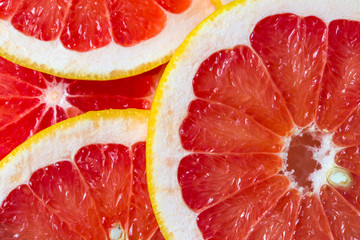 Wall Mural - grapefruit background