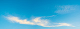 Fototapeta Na sufit - panorama image of blue clear sky on day time for.