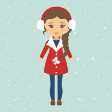 fille clipart gratuit