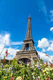 Fototapeta Paryż - The Eiffel Tower in Paris