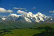 The peak of the Altai mountains