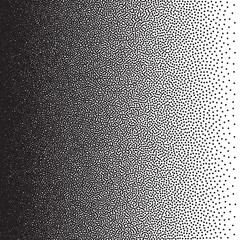 Poster - Stochastic raster halftone gradient print