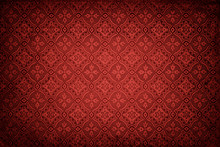 Abstract Red Background Pattern.