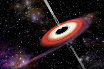 Wall Mural - black hole no.2d