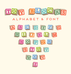 alphabet blocks baby blocks font