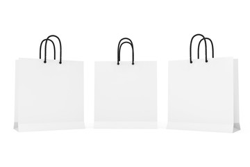 Poster - White Paper Bags