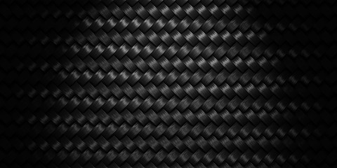 Black Woven texture background