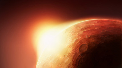 red planet mars