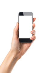 Wall Mural - hand showing mobile phone
