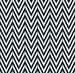 Poster - monochrome chevron pattern.