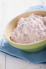 Sticker - bowl of fresh porridge