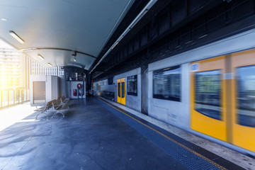 Canvas Print - Sydney train station