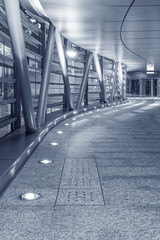 Poster - Empty pedestrian walkway