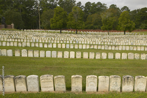 Fotografie, Obraz National Park Andersonville or Camp Sumter, a National Historic Site in Georgia,