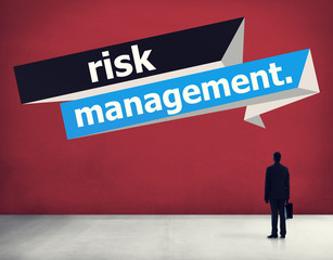 Sticker - Risk Management Investment Planning Strategy Concept