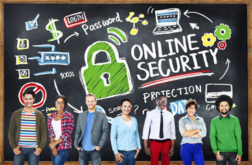 Poster - online security protection internet safety student education con