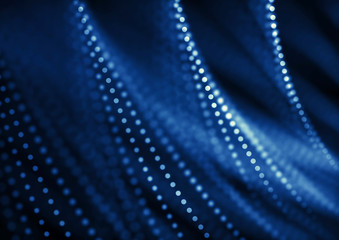 Wall Mural - Abstract blue depth