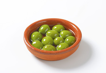 Sticker - Green olives in oil