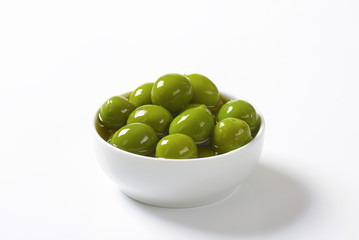 Sticker - Green olives in oil