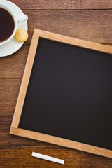 Poster - View of a big blackboard