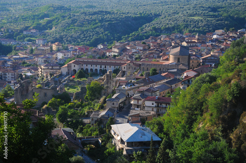 Fotografie, Obraz Soriano Calabro, a small town at the foot of the Sila in Calabria