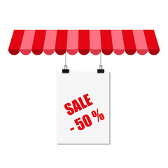 Canvas Print - illustration sale discounts of 50 percent in style