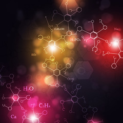 Wall Mural - abstract medicine background