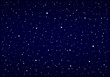 Night Sky, Snow, Stars | Christmas Background