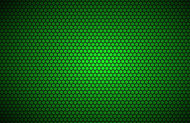 Wall Mural - geometric polygons background, abstract green metallic wallpaper, vector illustration