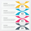 © papagraph - vector banner modern design  yellow, blue, pink color