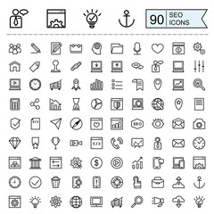 SEO icons collection