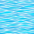 seamless patterns with stylized waves 