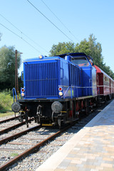 Wall Mural - Alte Diesellokomotive