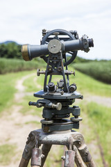 antique theodolite