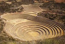 Incan Ruins, Moray, Cusco, Peru