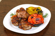 © Andrei Starostin - Grilled pork meat - shaslik