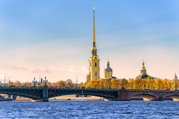 Wall Mural - Peter and Paul Fortress, St Petersburg, Russia