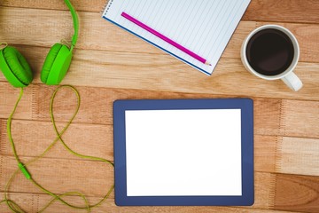 Poster - View of a business desk