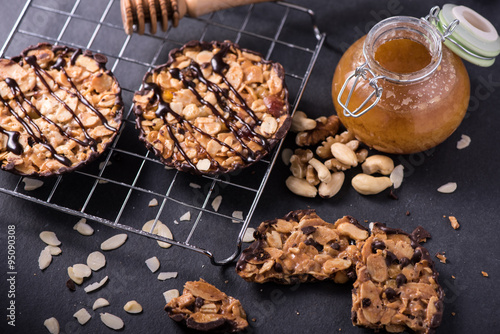 Fotomural homemade Florentine,almond cookies