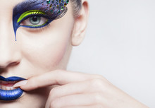 Peacock Makeup Style