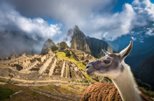 Machu Picchu, UNESCO World Heritage Site. One Of The New Seven W