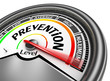 prevention health conceptual meter indicate maximum