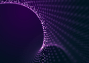 Poster - Abstract purple depth