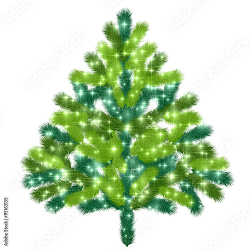 クリスマス クリスマスツリー モミの木 アイコン Stock Vector Adobe Stock