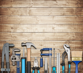 Wall Mural - Tools