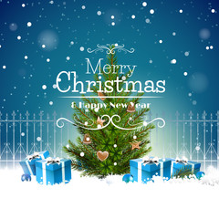 Christmas greeting card