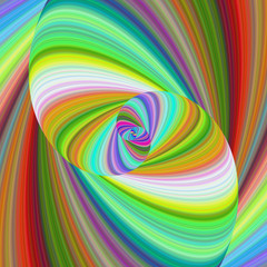 Poster - Colorful ellipse design background